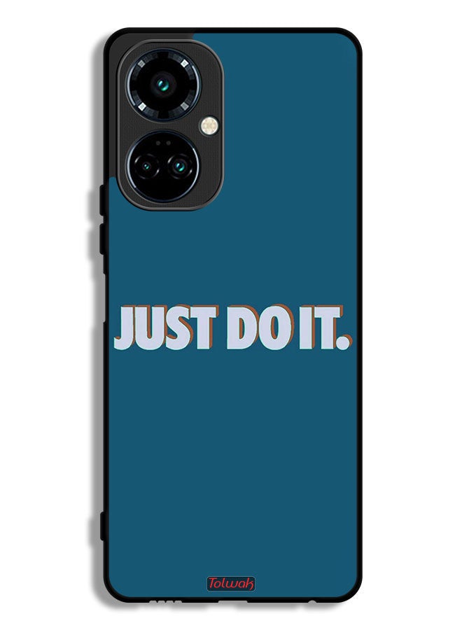 Tolwak Tecno Camon 19 Pro Protective Case Cover Just Do It - Image 1