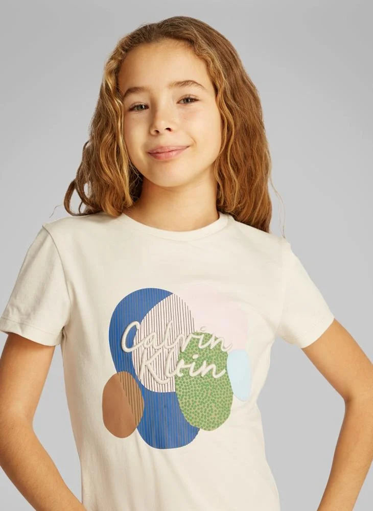 كالفن كلاين جينز Youth Graphic T-Shirt