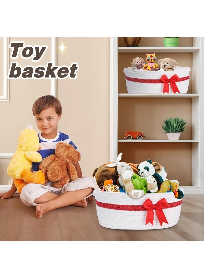 Yeeeasy - Simplicity Gift Basket with Bow and Gift Bag for Home Decor - Image 4