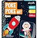 jackinthebox Poke Poke Art for Kids Space Theme MessFree Fabric Art and Craft Flower Pressing Kits Gift for Kids Easter Gifts for Girls and Boys Ages 4 5 6 7 8 - Image 3