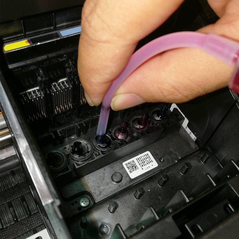 مجموعة تنظيف رأس الطباعة للطابعات النافثة للحبر من إبسون xp-434 xp-430 xp-330 xp424 xp-420 xp-324 xp-320 xp-220 بحجم 3.4 أونصة (100 مل) - Image 5