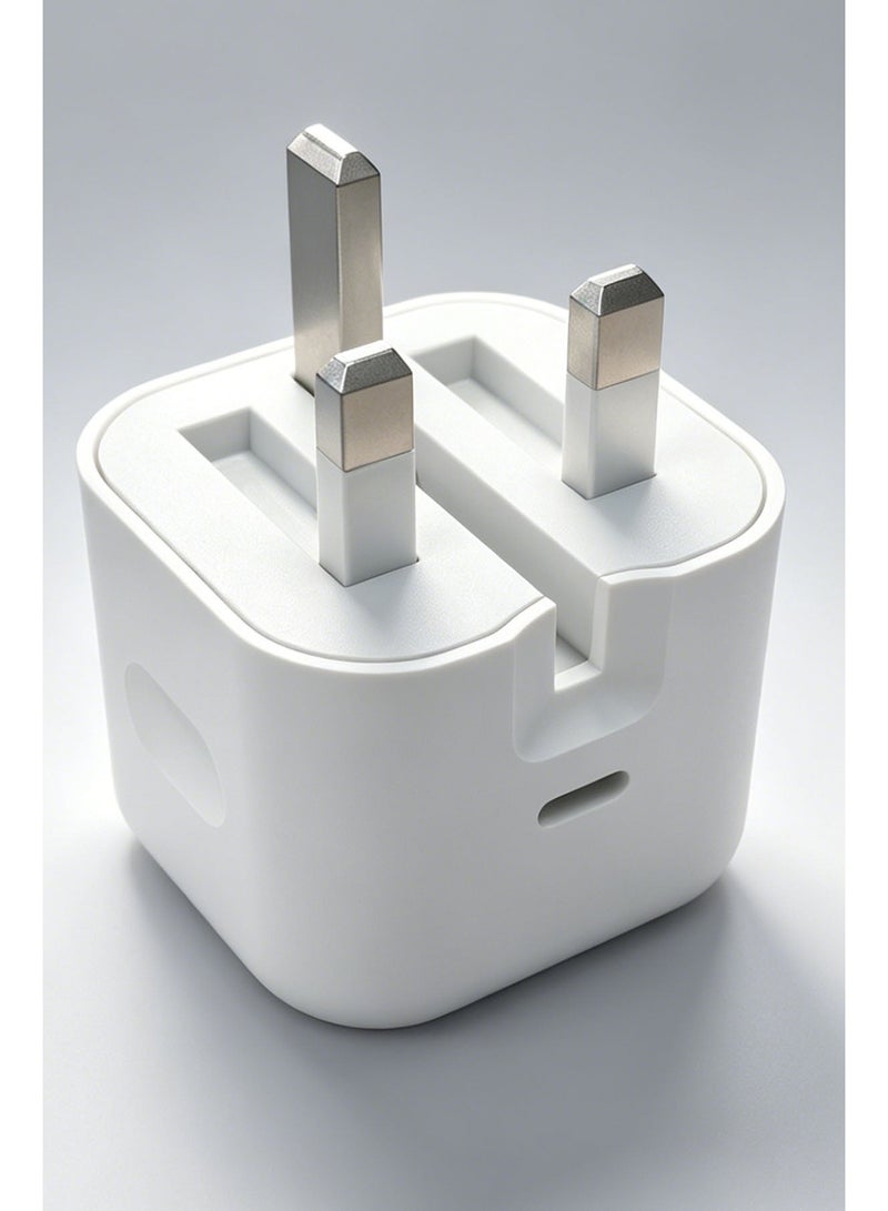 CLPURE USB-C Super Fast Charger, iPhone Charger, 40W AVS Dynamic GaN Charging Power Adapter, Typc-C Super Fast Charging Plug for Apple, Samsung, Huawei and More Devices White - Image 2