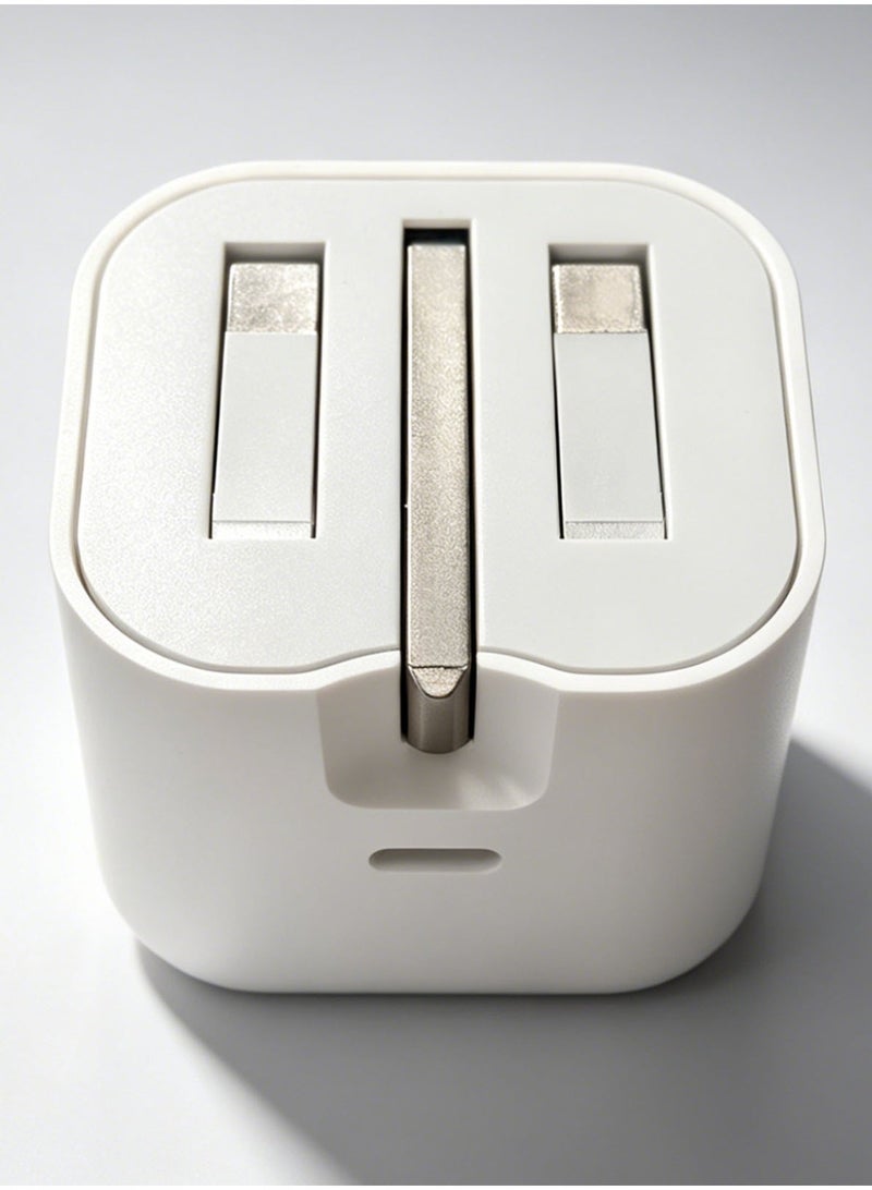 CLPURE USB-C Super Fast Charger, iPhone Charger, 40W AVS Dynamic GaN Charging Power Adapter, Typc-C Super Fast Charging Plug for Apple, Samsung, Huawei and More Devices White - Image 4