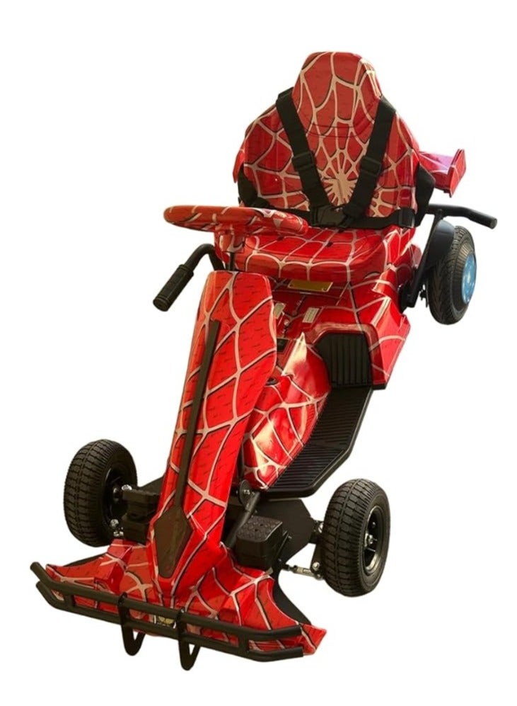 ويندهورس سيارة كهربائية للأطفال بعجلات كبيرة وجهاز تحكم عن بعد وتصميم أنيق، هدية مثالية للأولاد والبنات - Image 3