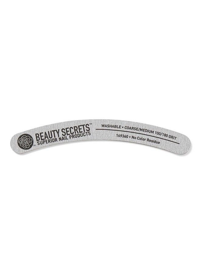 beauty Secrets Zebra Banana Nail File Medium 100180 - Image 2