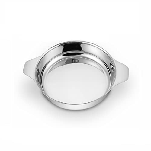 Shri & Sam Stainless Steel Eye Bowl, Silver - Image 5