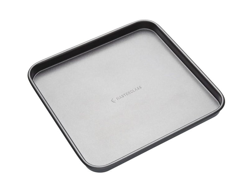 Master Class 26cm/10 Non-Stick Square Baking Tray Sheet Pan | Ideal for Making Swiss Rolls Flapjacks Pastries Grilling or Roasting - Image 1