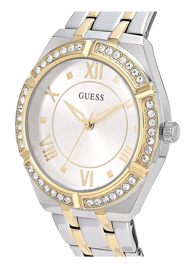 GUESS ساعة جيس النسائية ذات اللونين المصنوعة من الستانلس ستيل GW0033L4  - Image 3