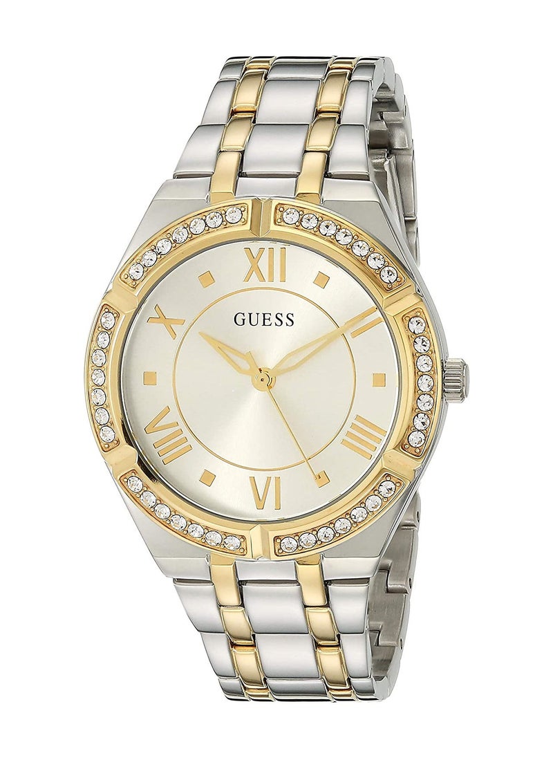 GUESS ساعة جيس النسائية ذات اللونين المصنوعة من الستانلس ستيل GW0033L4  - Image 2