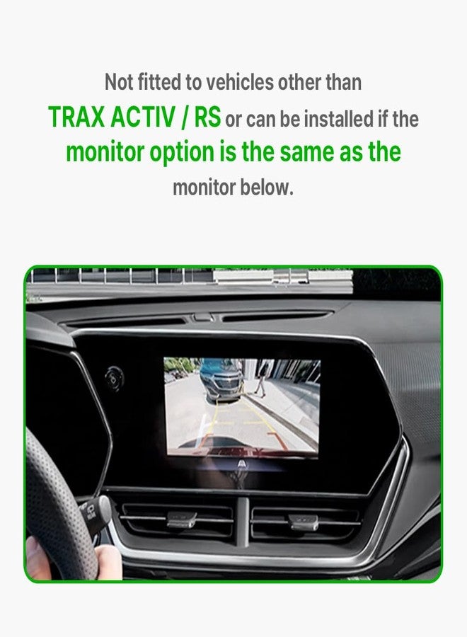 FICS Car Phone Holder for Chevrolet Trax 2024, 2025 - Custom-Fit Mount for Seamless Display Integration, Interior Accessories for Navigation Use, Stable Driving View - Image 2