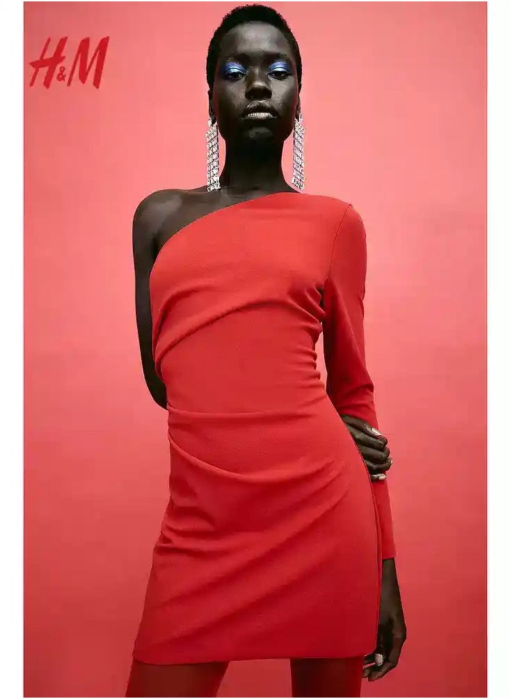 H and M - HM Women's New Loose Lightweight Comfortable And Fashionable Dress - Image 1