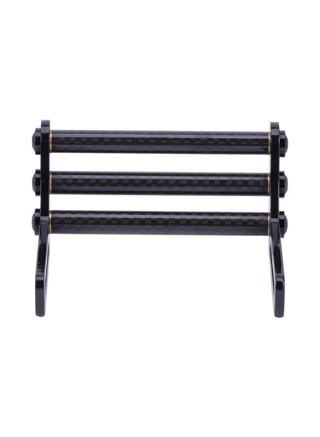 VNUHV LCG Bumper Carbon Fiber Front Bumper Optimum Approach Angle for 1/10 RC Crawler SCX10 TRX4 Dodge Power Wagon Cab Cliffhanger (Black) - Image 2