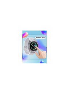 کاتانس 2Packs Tempered Glass Screen Protector for Samsung Gear S2 Classic R720 – HD Clarity, 9H Hardness, Scratch-Resistant  - Image 2