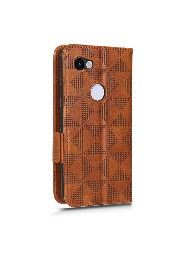 زبون جراب هاتف Google Pixel 3 Lite / 3a من الجلد بتصميم مثلث متماثل - Image 3