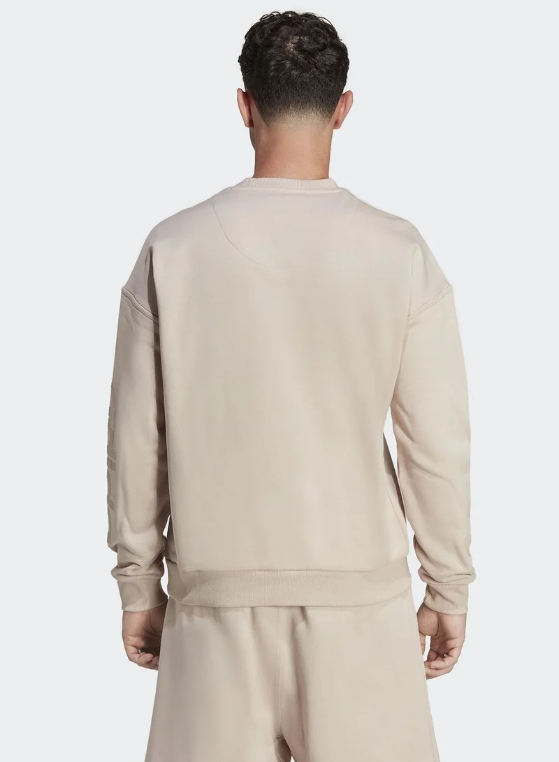 Adidas Lounge Fleece Sweatshirt