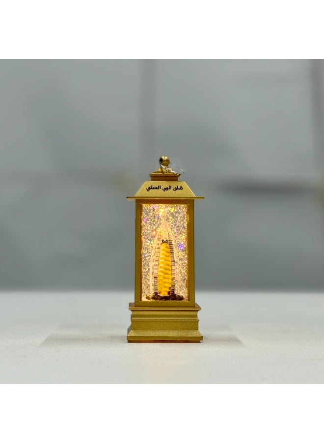 مصباح ليلي LED تذكاري فاخر لبرج العرب دبي - زينة مكتبية ومنزلية بماء لامع - هدية إماراتية مثالية - Image 1