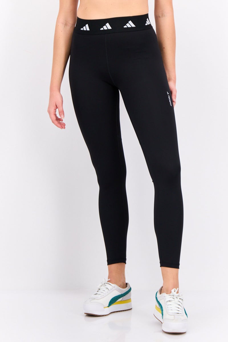 Adidas Women Sportswear Fit 7/8 Training Leggings, Black - Image 1