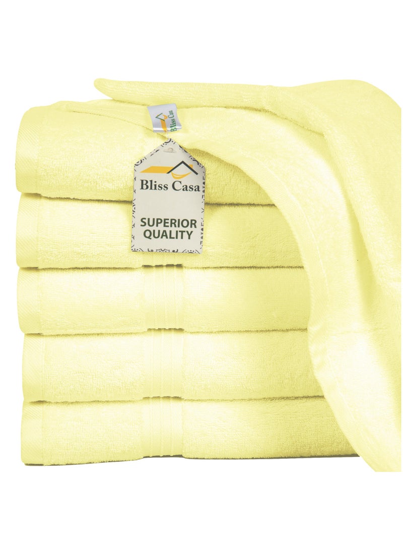 Bliss Casa - Large Hand Towels (6 Pack, 50 x 100 cm) - 100% Combed Cotton - Premium Quality, Ultra Soft and Highly Absorbent, Hotel & Spa Quality Hand Towels - Image 5