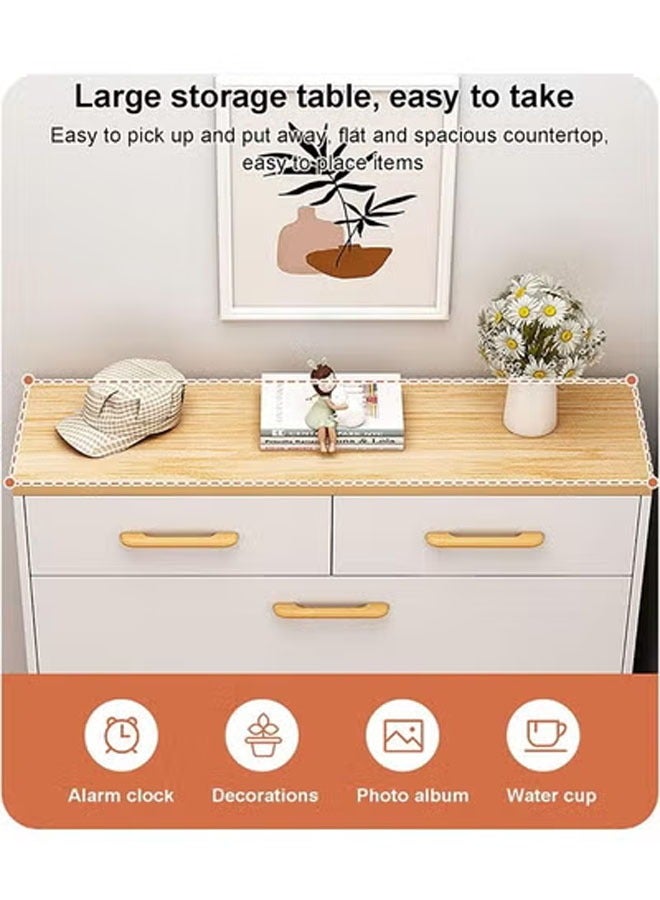 KLNAMAEAAN Entryway Shoe Cabinet with Large Capacity – Three-Tier Shoe Storage with Two Adjustable Racks for Organized and Convenient Entryway Organization - Image 3