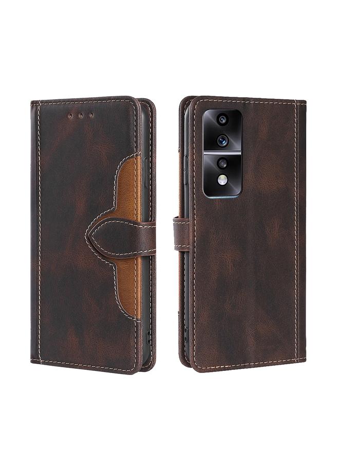 اس-توب جراب هاتف Honor 80 GT مصنوع من الجلد بمشبك مغناطيسي - Image 1