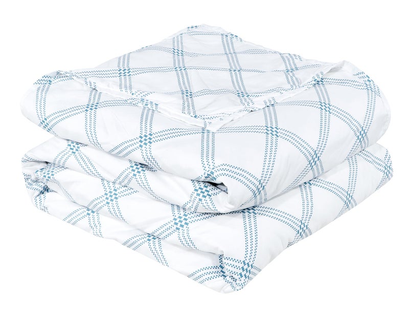 RD TREND® 4 PCS Bedding Set Dohar Bedsheet Single (152x228 cm),Fitted Bedsheet (121x182x20 cm) & 2 Pillow Covers for Marriage, Anniversary & Special Occasions,White Combo - Image 2