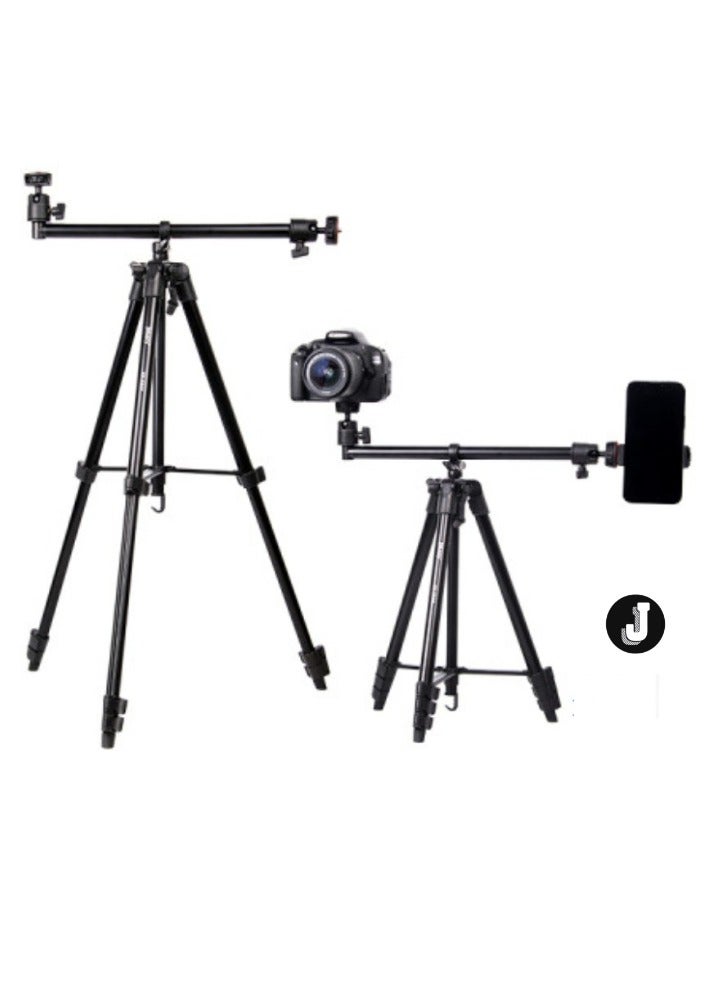 JAJEEK Versatile 2-in-1 Overhead & Vlogging Tripod for Pro-Level Content Creation  - Image 3