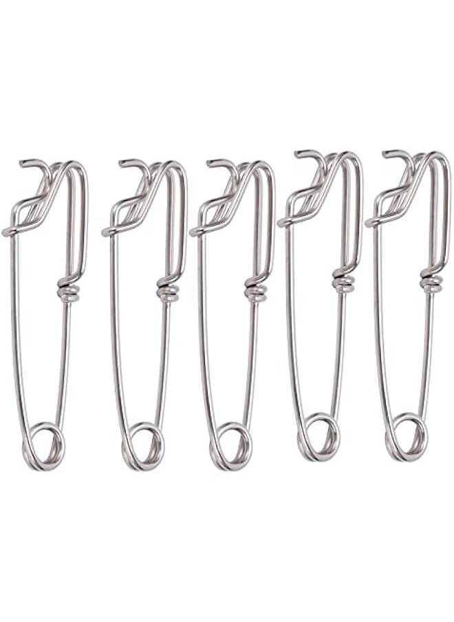 Generic - Longline Fishing Snap Clips , Stainless Steel Longline Branch Hanger Snap Swivels fl-oat Line Tuna Clip Fishing Accessories , Downrigger Release Clip , 5Pcs Tuna Clips for Floats Tuna Fishing Line F - Image 1