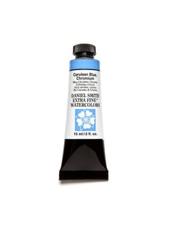 Daniel Smith Daniel Smith Extra Fine Watercolor 15ml Paint Tube, Cerulean Blue Chromium  - Image 5