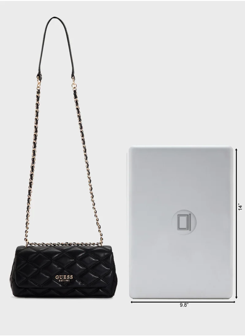 GUESS Tamsin Convertible Crossbody Flap
