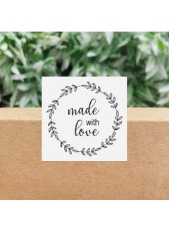 Sticker, made with love, 4.35x4.35 cm 2 pages