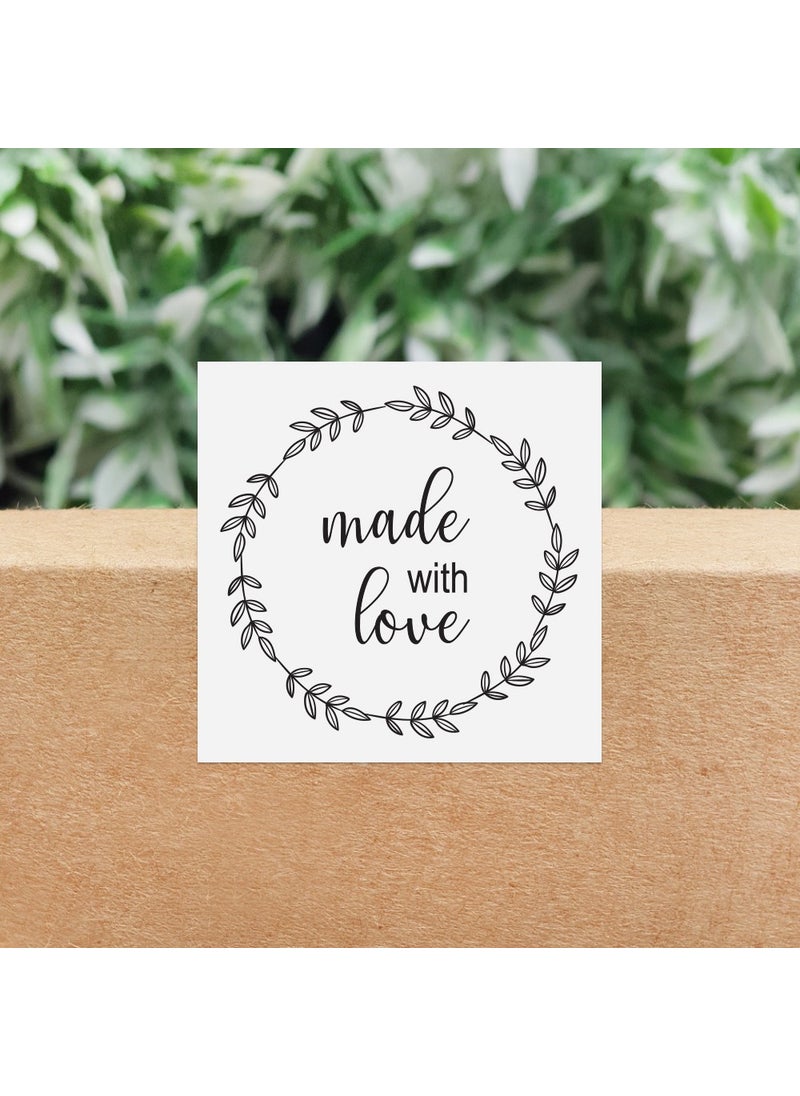 Bimotif - Sticker, made with love, 4.35x4.35 cm 2 pages - Image 1