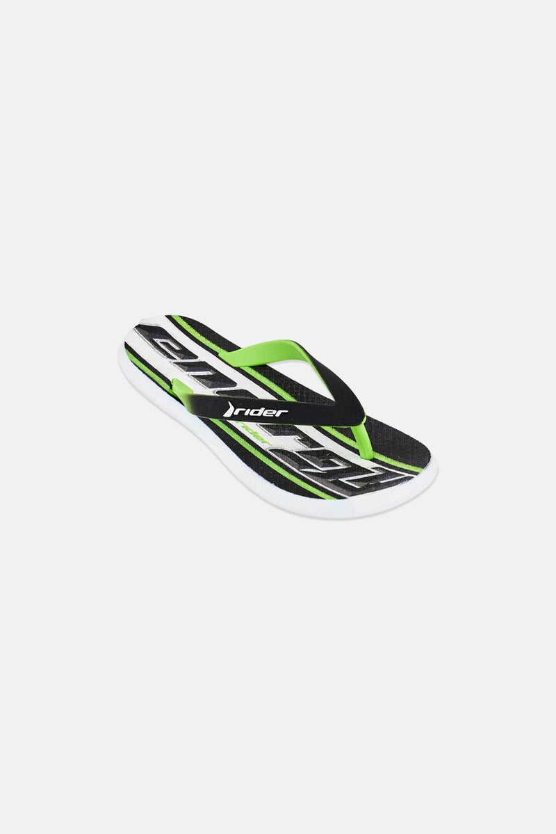 RIDER Kids Boy R1 Play Slip On Slippers, Multicolor - Image 1
