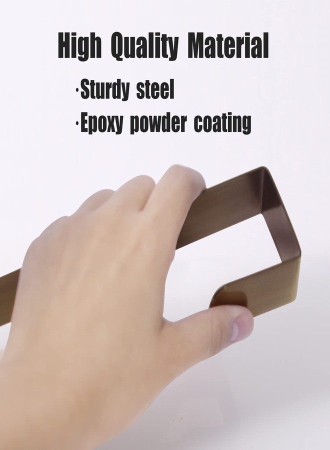 جايم إكسل خطاف معدني كبير لتعليق أكاليل عيد الميلاد على الباب الأمامي من GameXcel، قطعتان، مقاس 15 بوصة - برونزي - Image 2