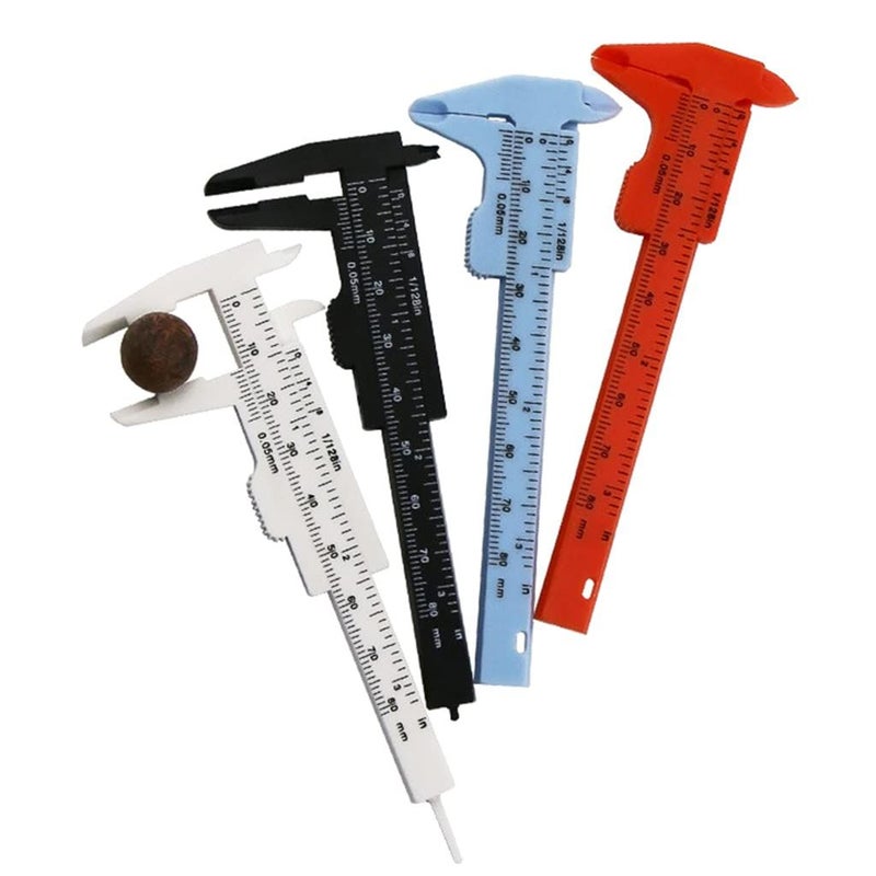 Black Plastic Vernier Caliper 0 80mm Brake Measuring Tool For Brewing - Image 3