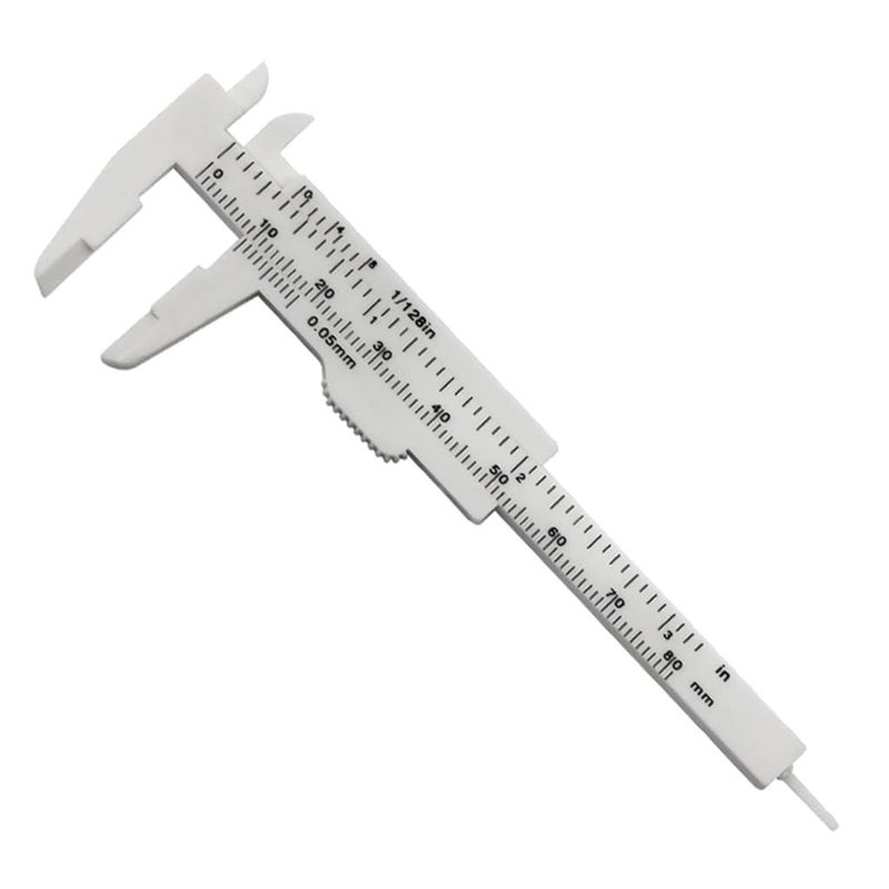 Black Plastic Vernier Caliper 0 80mm Brake Measuring Tool For Brewing - Image 5