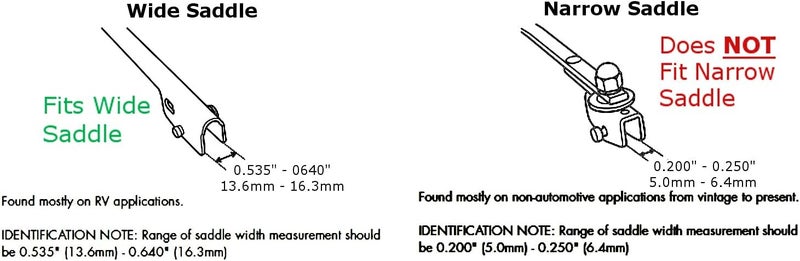 Renew زوج من شفرات مساحات الزجاج الأمامي الثقيلة 32 بوصة مع قاعدة عريضة للمركبات الترفيهية والحافلات - Image 4