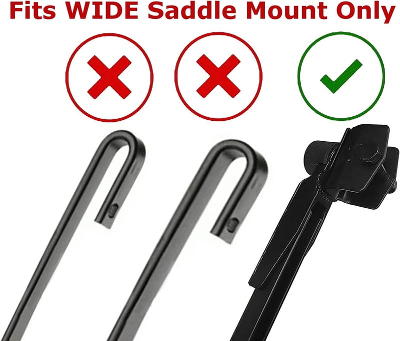 Renew زوج من شفرات مساحات الزجاج الأمامي الثقيلة 32 بوصة مع قاعدة عريضة للمركبات الترفيهية والحافلات - Image 3