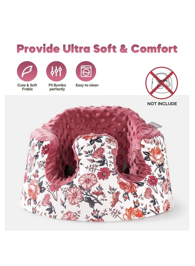 mamatepe Seat Cover Compatible with Bumbo and Nuby Seat,Booster Seats Accessories,Soft Breathable Cover for Baby Girl Boy,Cover Only - Image 2