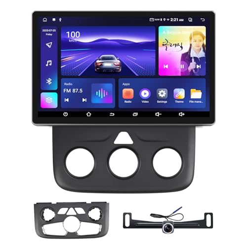 AINAVI 11.5 inch (4G+64G) Car Radio Stereo Upgrade for Dodge Ram 1500 2500 3500 2013-2018 Compatible with Carplay Android Auto GPS Navigation WiFi Bluetooth Mirroring Touchscreen Headunit Replacement - Image 1