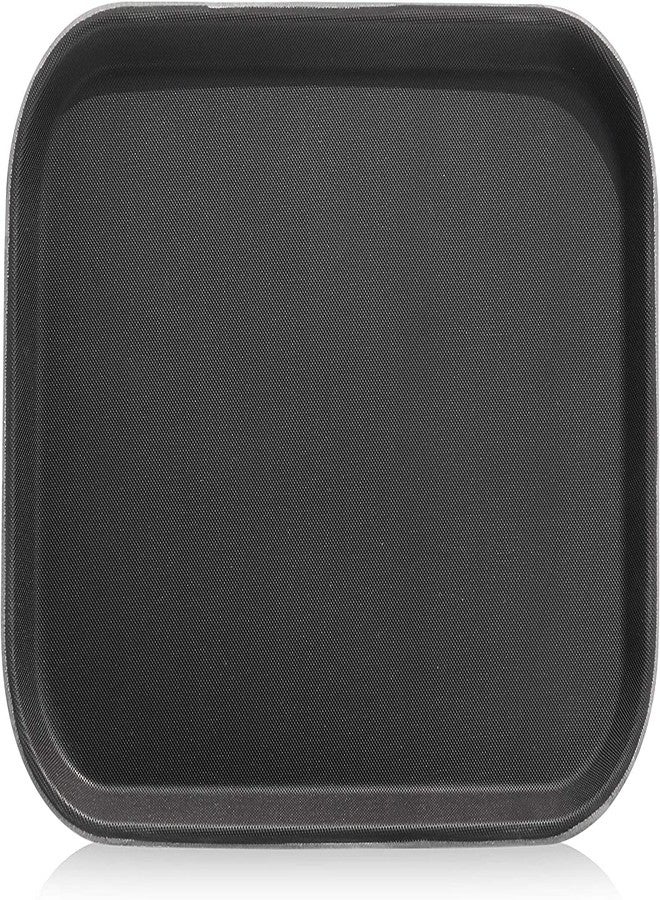 BIRDWING Dish Drainer Basket Plastic Tray to Collect Water | Premium Plastic Draining Tray | Fast Food Tray, Platter, Serving Tray for Breakfast, 35x45cm - Image 1