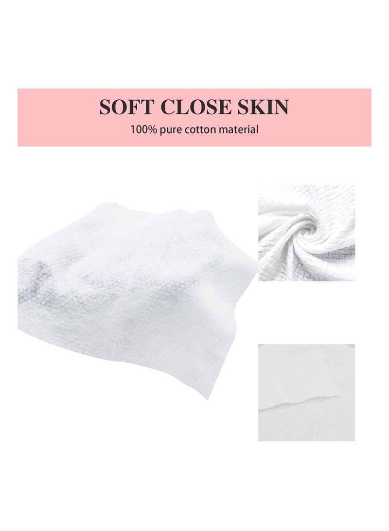 Zikra Soft Compressed Towels, 100 Pure Cotton Disposable Mini Face Cleansers for Travel, Beauty, and Outdoor Sports - Portable Coin Tissue Pack - Image 4