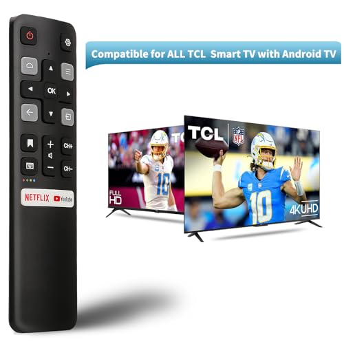 LOUTOC Replacement Remote Control Only for All TCL TV, Compatible for All TCL Android 4K UHD Smart TV(Without Voice Command) - Image 2