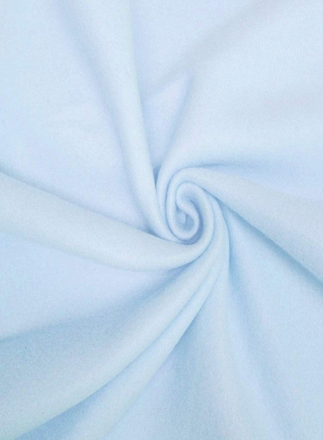Baby Essentials 30x40 Fleece Baby Nursery Blanket with Satin Trim for Boys, Girls, and Unknown Gender Baby (Blue) - Image 3