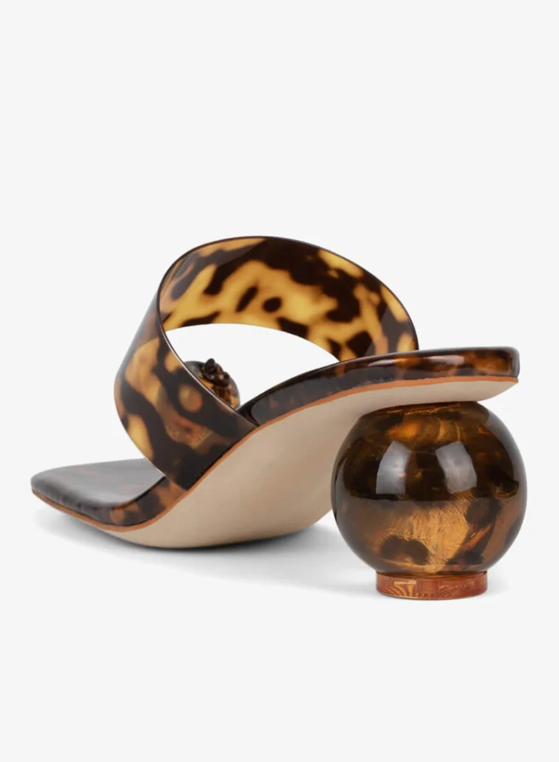 Jeffrey Campbell  lucite spherical heeled Sandals for Women | Best Price UAE