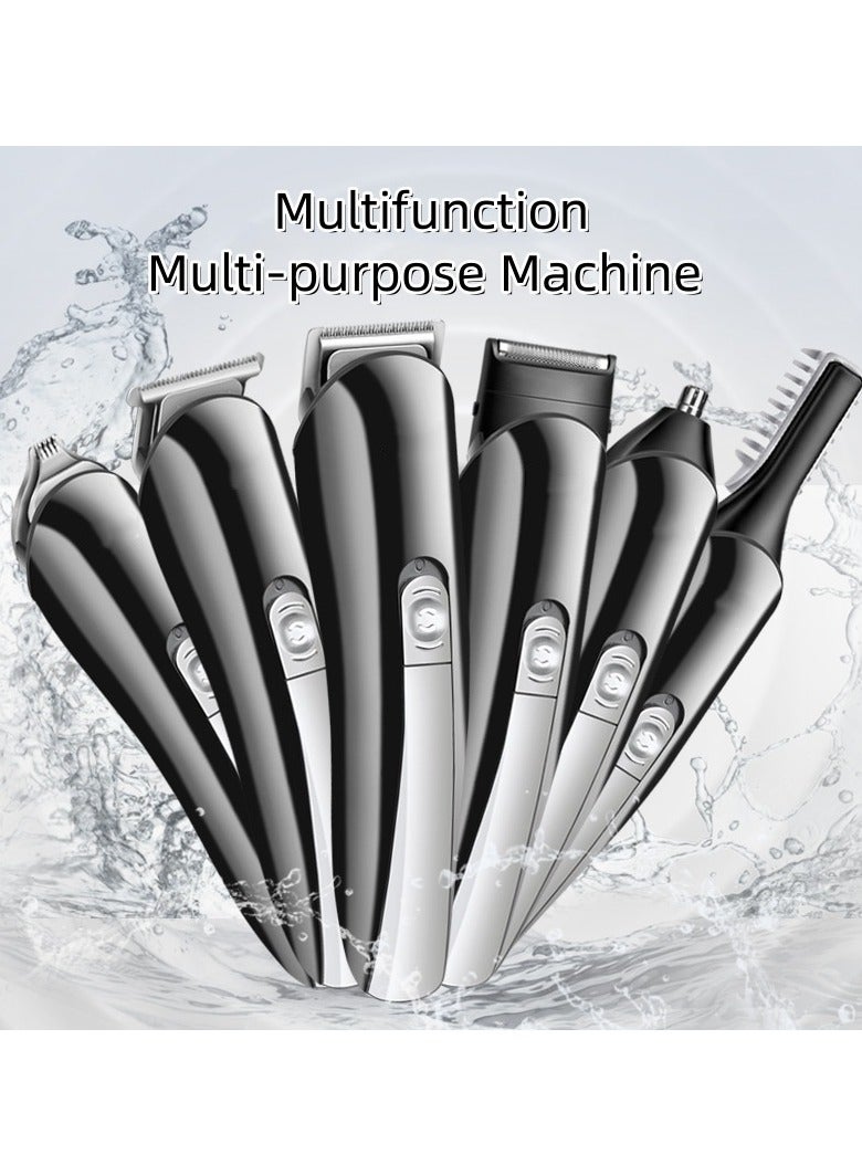 600 Multifunctional Hair Trimmer Grooming Kit - Cordless Electric HairTrimmer for Beard & Body Care, Rechargeable Trimming Set - Image 3