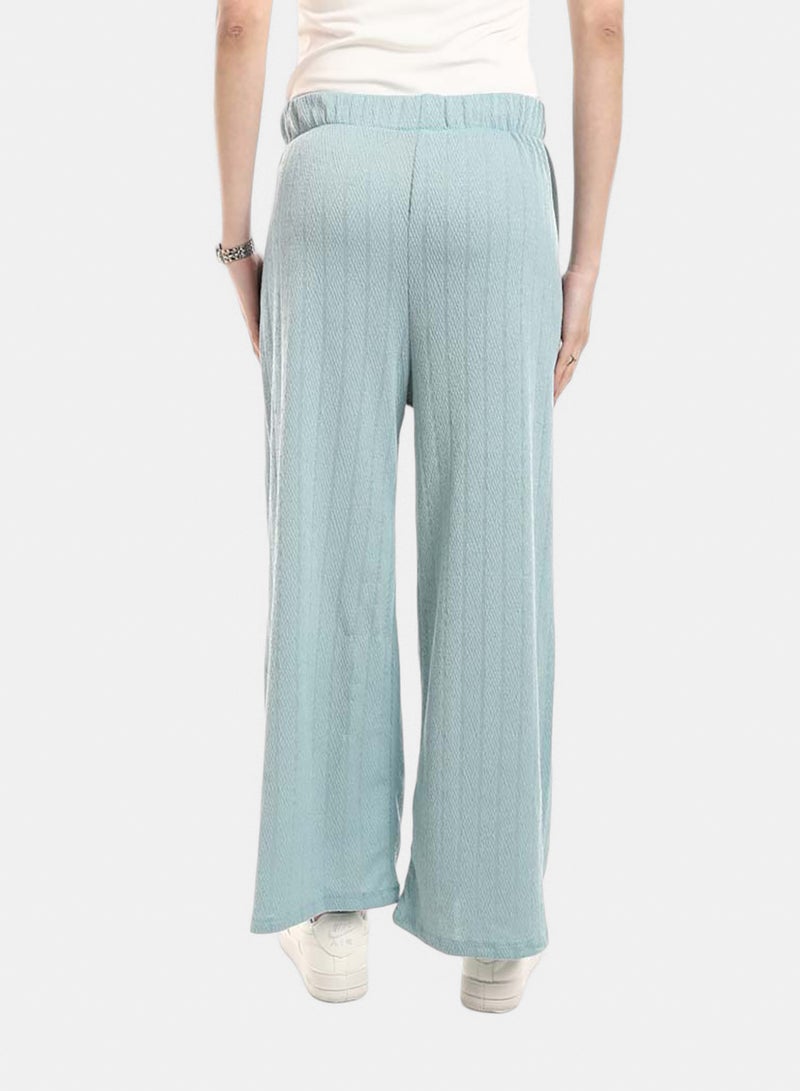 Red Circle Comfortable Elastic Waist Summer Lounge Pants - Image 4