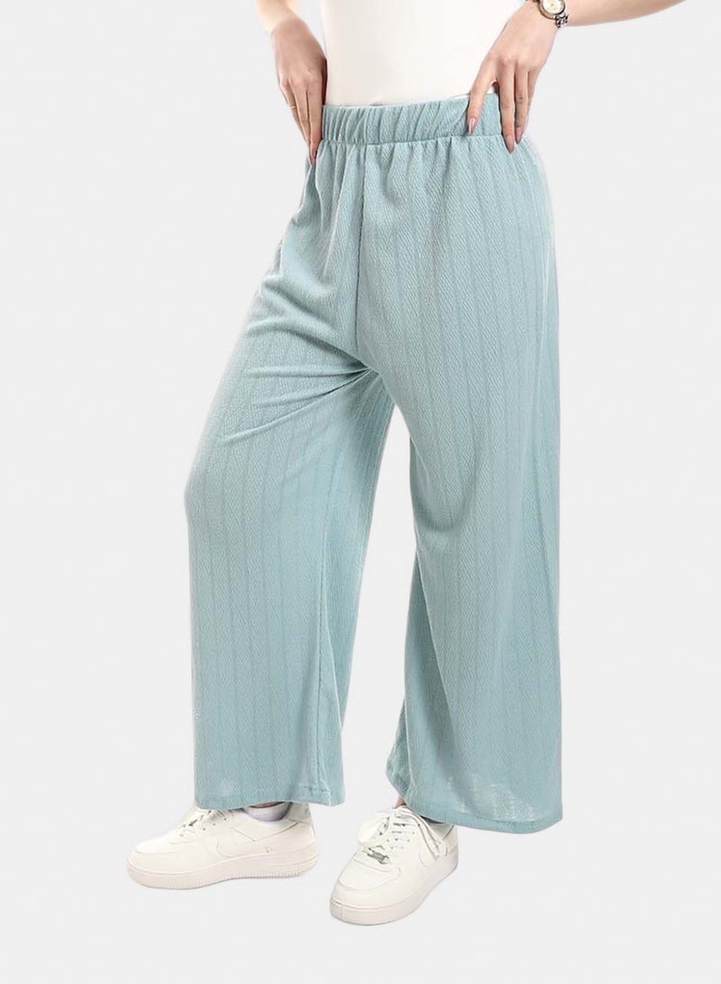 Red Circle Comfortable Elastic Waist Summer Lounge Pants - Image 2