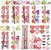 vanow Valentines Day Gifts for Kids Classroom 28 Packs Super Value Stationery Kit Cards Pencils Erasers Pen Sharpeners Holders Exchange Party Favors Toys - Image 3