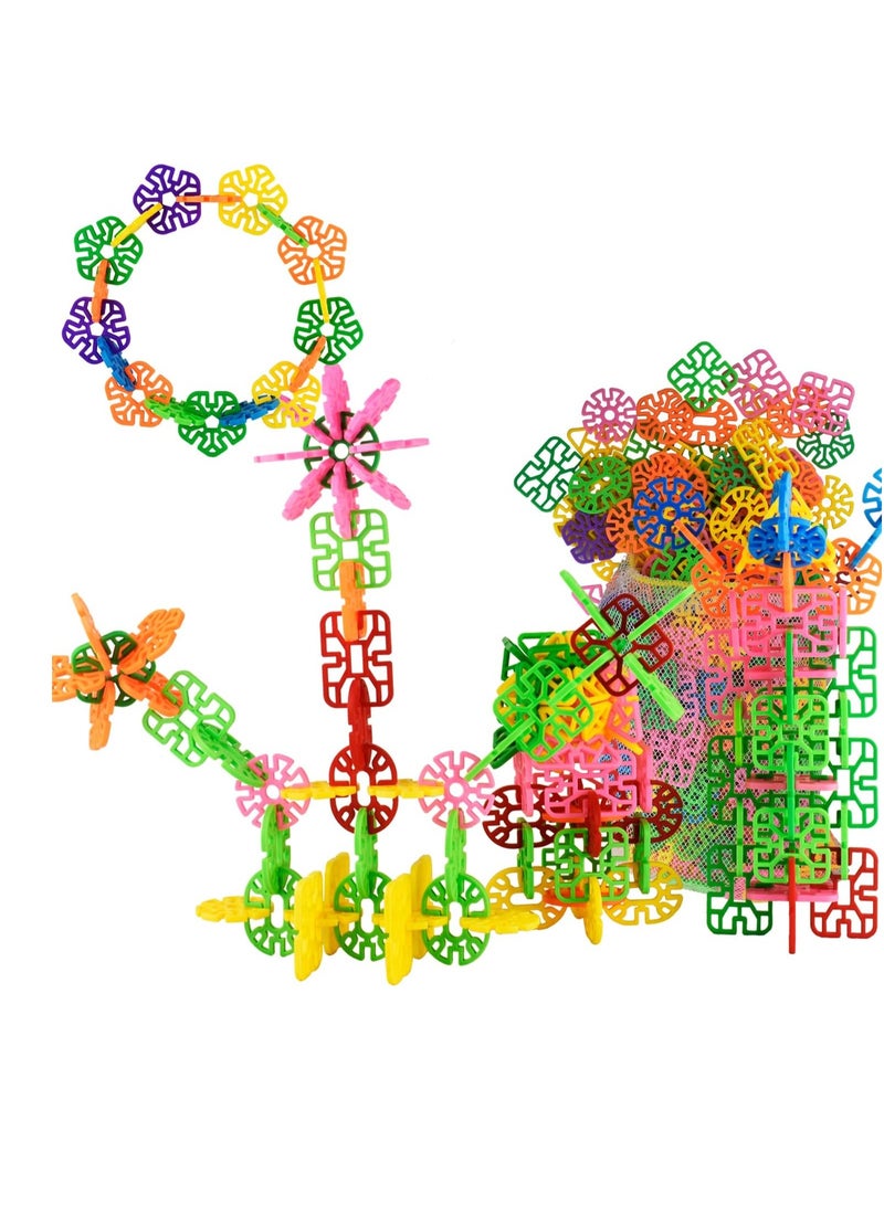 ممز بلانيت ألعاب اطفال البناء الموصلة  إنترلينكس، ألعاب جذعية متشابكة للأولاد والبنات، ألعاب للرضع والأطفال الصغار، ألعاب بناء جذعية إبداعية، لأعمار 3 سنوات فأكثر، بلاستيك- العاب اطفال - العاب تعليميه  - Image 1