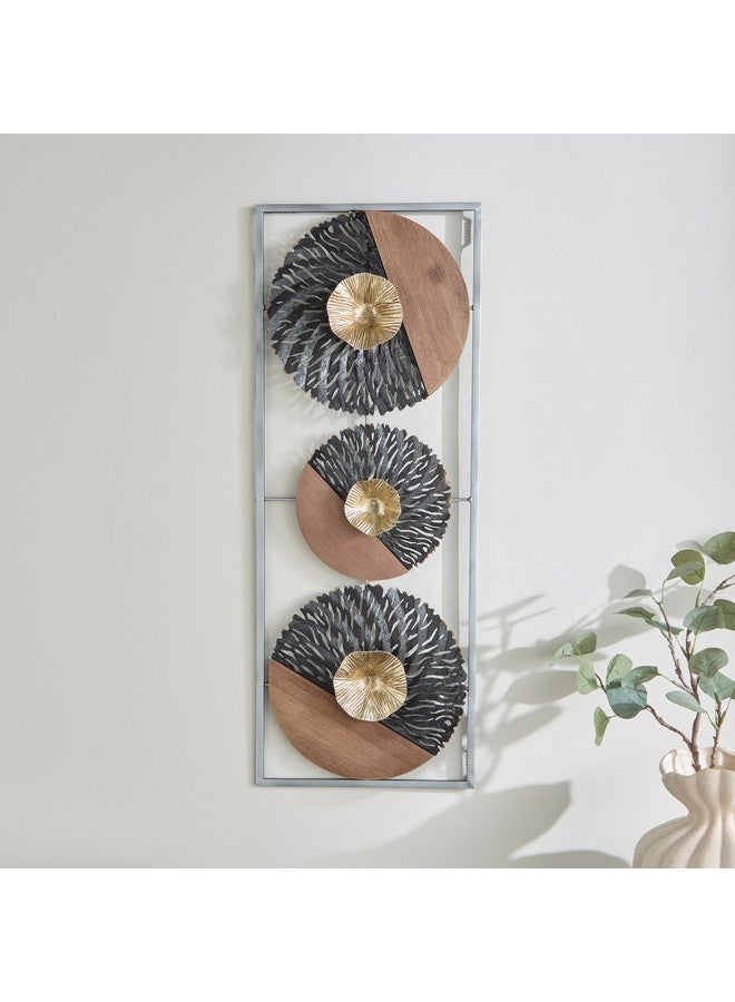 Home Box Jorja Wood and Metal Wall Art 28.6 x 4.4 x 74.3 cm  - Image 2
